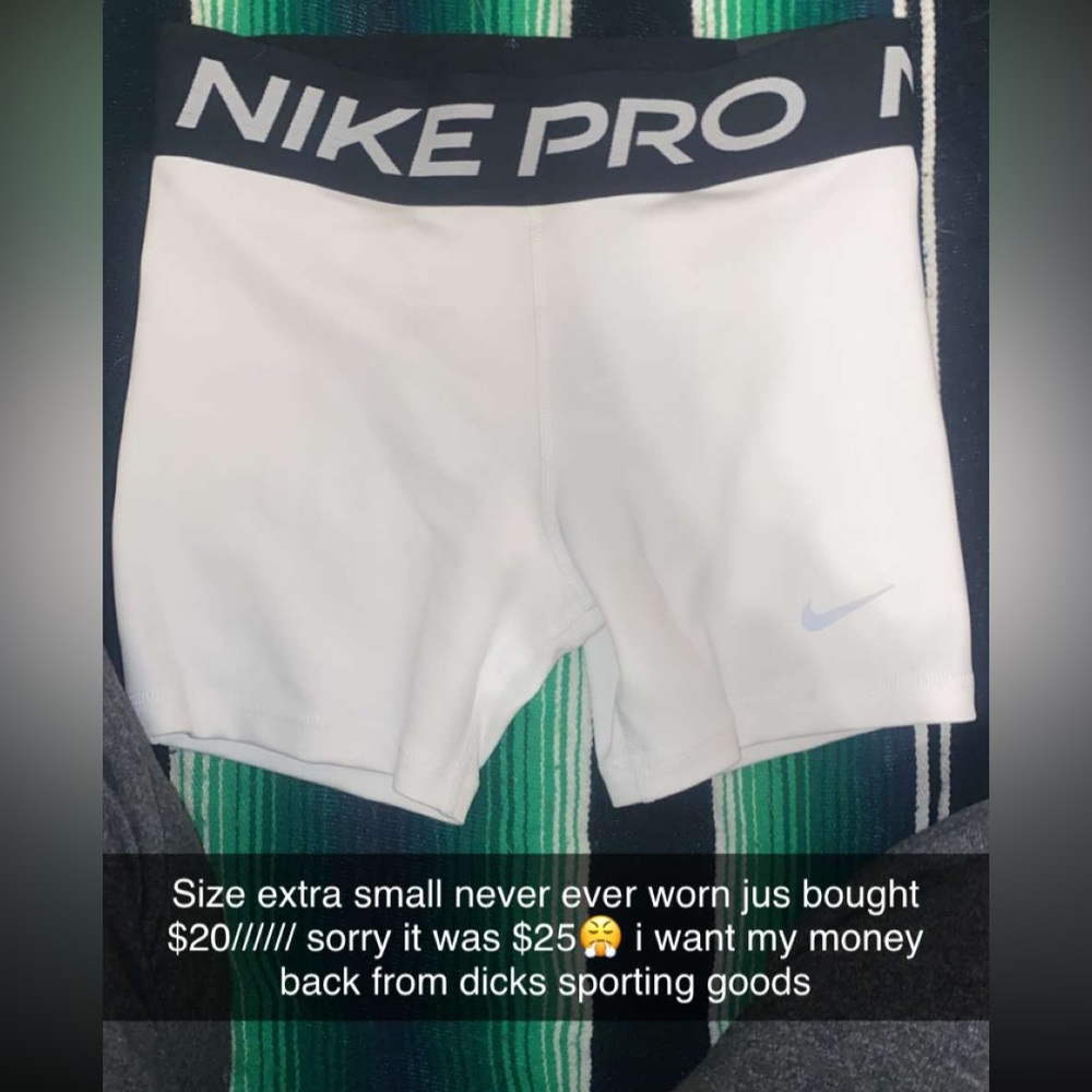 Nike spandex from Dick’s Sporting Goods size medium youth